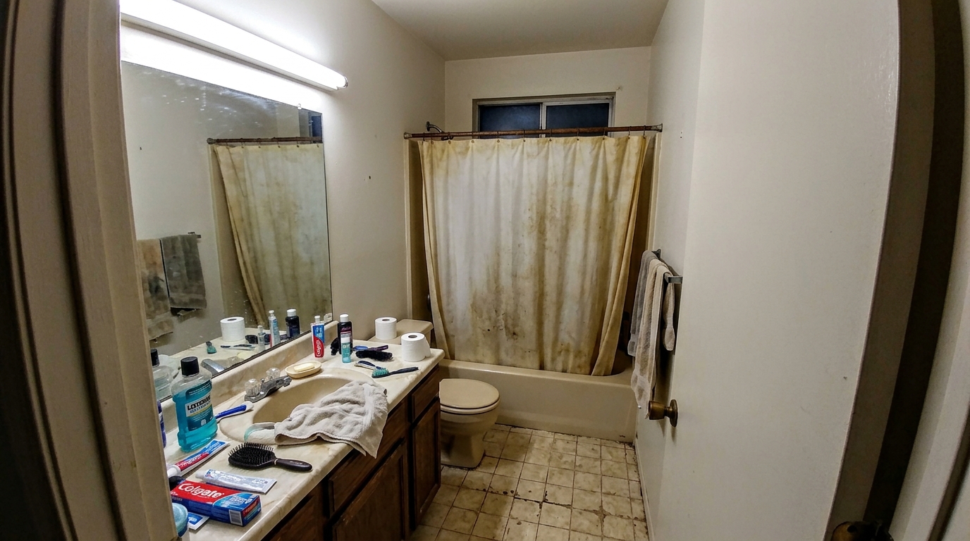 Before — rushed listing photo