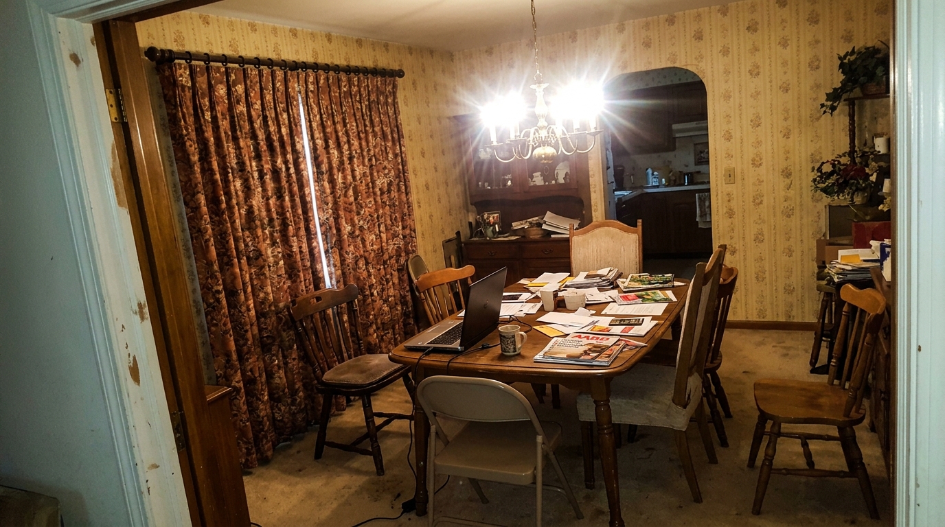 Before — rushed listing photo